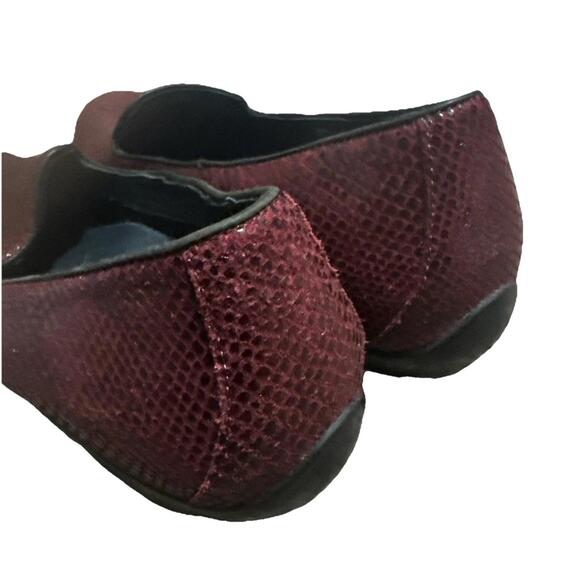 Dansko loafers burgundy textured leather slip on Size 11 U.S/42EU - Picture 7 of 7